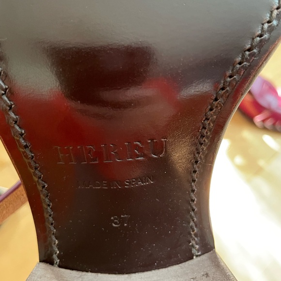 Hereu heeled pesca sandal size 37 brand new - Picture 4 of 4